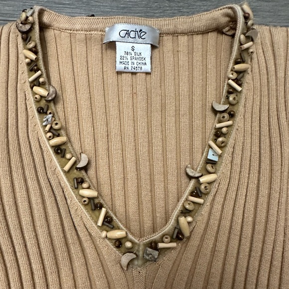 Cache V Neck Long Sleeve - Picture 4 of 5